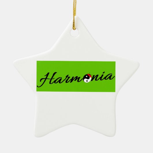 Coccinelle Harmonia zen Keramisch Ornament (Voorkant)