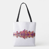 Cochabamba Bolivia Skyline Tote Bag (Achterkant)