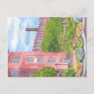 Cocheco Mills Courtyard Dover NH  Briefkaart