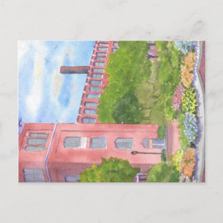 Cocheco Mills Courtyard Dover NH Briefkaart