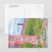 Cocheco Mills Courtyard Dover NH  Briefkaart (Voorkant / Achterkant)