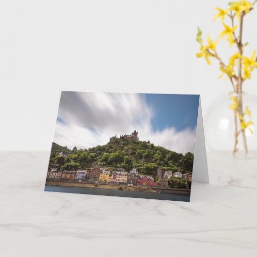 Cochem an der Mosel Kaart (Gele Bloem)