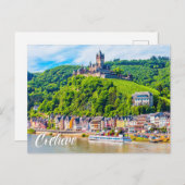 Cochem Castle, Germany Briefkaart (Voorkant / Achterkant)