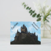 Cochem Castle in Duitsland Briefkaart (Staand voorkant)