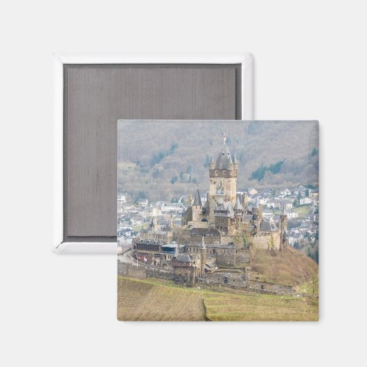 Cochem Castle Magnet uit Duitsland (Voorkant / Achterkant)