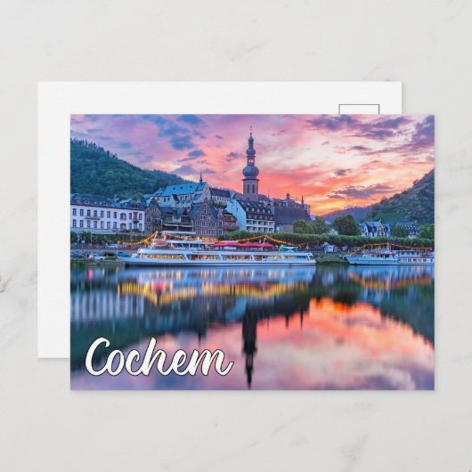 Cochem, Duitsland Briefkaart (Voorkant / Achterkant)