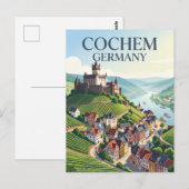 Cochem Duitsland Briefkaart (Voorkant / Achterkant)