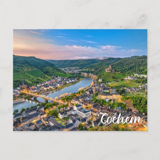 Cochem, Duitsland Briefkaart (Voorkant)