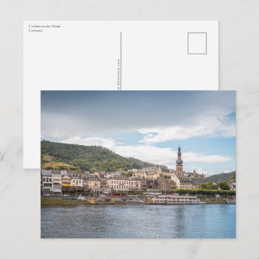 Cochem Duitsland Briefkaart (Voorkant / Achterkant)