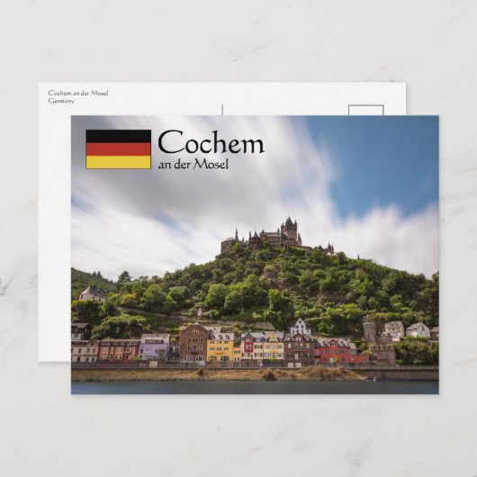 Cochem Duitsland Briefkaart (Voorkant / Achterkant)