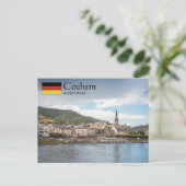 Cochem Duitsland Briefkaart (Staand voorkant)