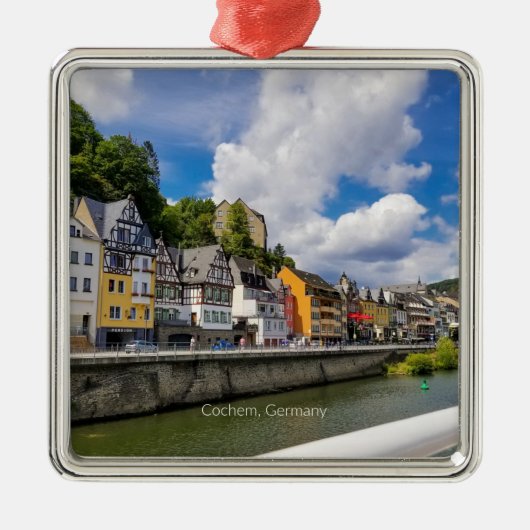 Cochem, Duitsland Metalen Ornament (Voorkant)