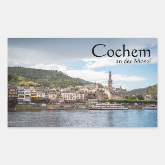 Cochem Duitsland Rechthoekige Sticker (Voorkant)