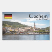 Cochem Duitsland Rechthoekige Sticker (Voorkant)