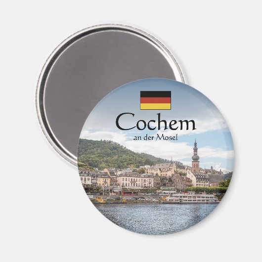 Cochem Duitsland Souvenir Magneet (Voorkant / Achterkant)