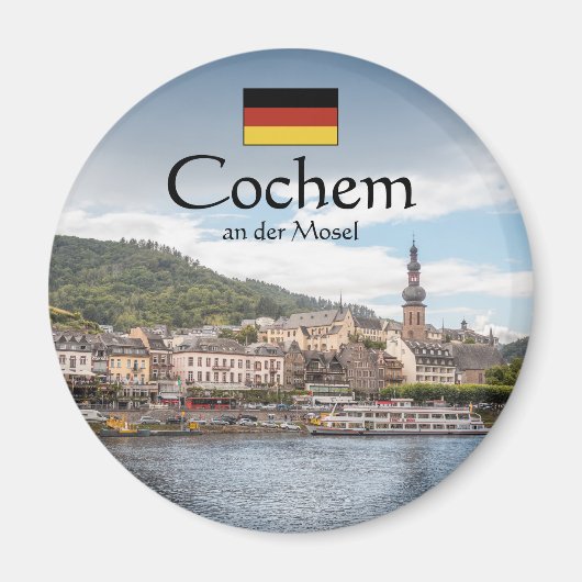Cochem Duitsland Souvenir Magneet (Voorkant)
