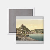 Cochem en kasteel, Moezel, vallei van Duitsland, C Magneet (Voorkant / Achterkant)