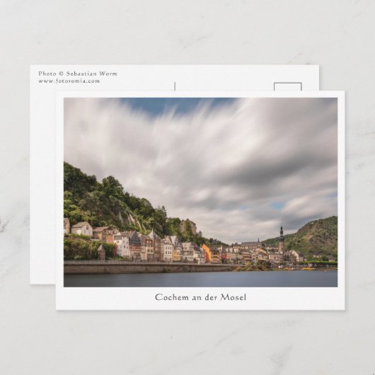 Cochem Mosel Duitsland Briefkaart (Voorkant / Achterkant)