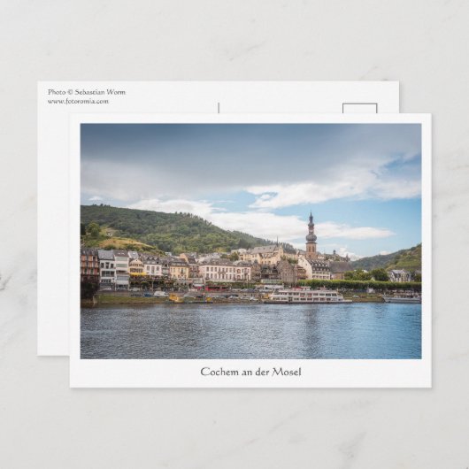 Cochem Moselle Briefkaart (Voorkant / Achterkant)
