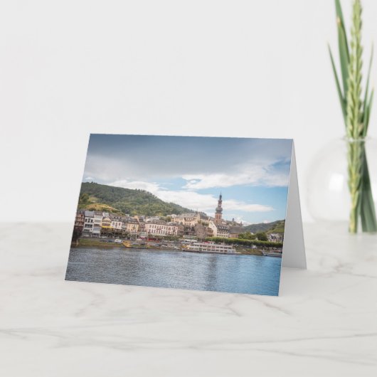 Cochem Moselle Kaart (Voorkant)