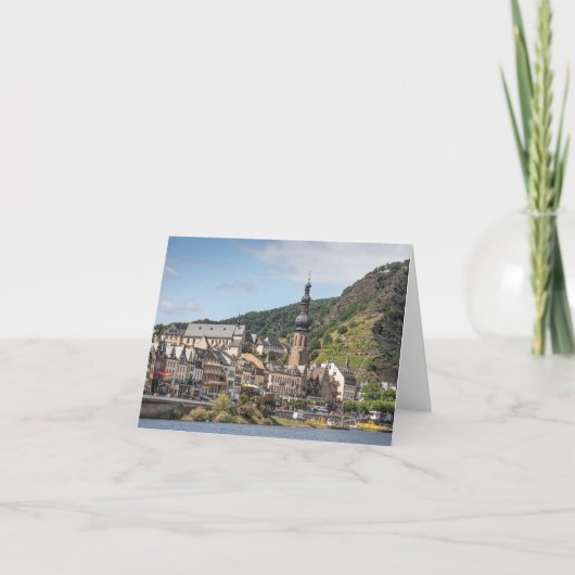 Cochem Moselle Kaart (Voorkant)