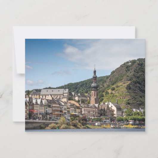 Cochem Moselle Kaart (Voorkant)