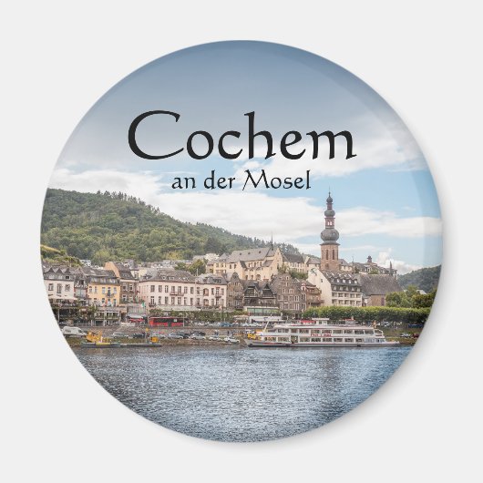Cochem Moselle Magneet (Voorkant)