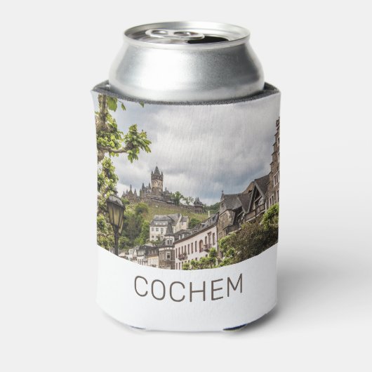 Cochem Moselle Panorama Germany Souvenir Blikjeskoeler (Blikje Achterkant)