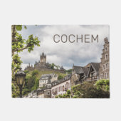 Cochem Moselle Panorama Germany Souvenir Deurmat (Voorkant)