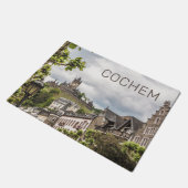 Cochem Moselle Panorama Germany Souvenir Deurmat (Schuin)