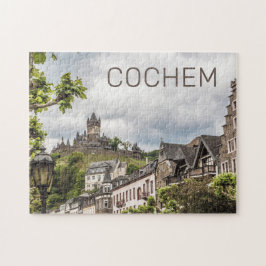 Cochem Moselle Panorama Germany Souvenir Legpuzzel