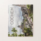 Cochem Moselle Panorama Germany Souvenir Legpuzzel (Verticaal)