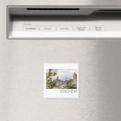 Cochem Moselle Panorama Germany Souvenir Magneet (Insitu (Vaatwasser))