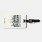 Cochem op de Moselle Germany Souvenir Bagagelabel (Voorkant horizontaal)