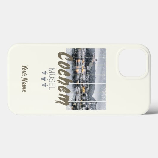 Cochem op de Moselle Germany  Souvenir Case-Mate iPhone Case (Achterkant (horizontaal))