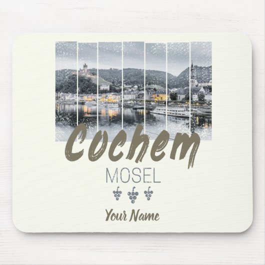 Cochem op de Moselle Germany Souvenir Muismat (Voorkant)