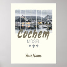 Cochem op de Moselle Germany  Souvenir