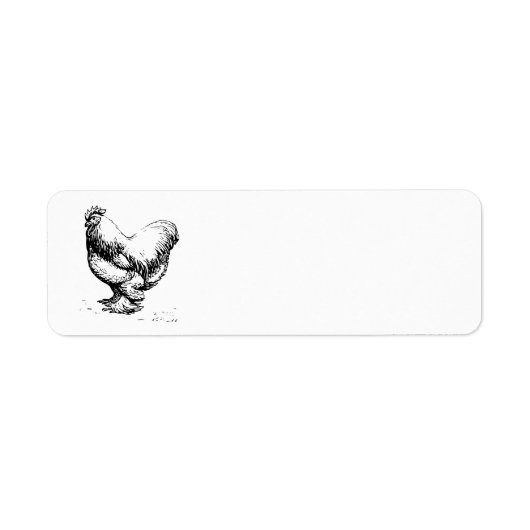 Cochin Chicken Etiket (Voorkant)