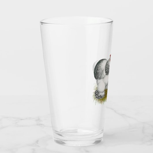 Cochin Columbian Bantams Glas (Rechts)