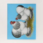 Cochin Columbian Bantams Legpuzzel (Verticaal)