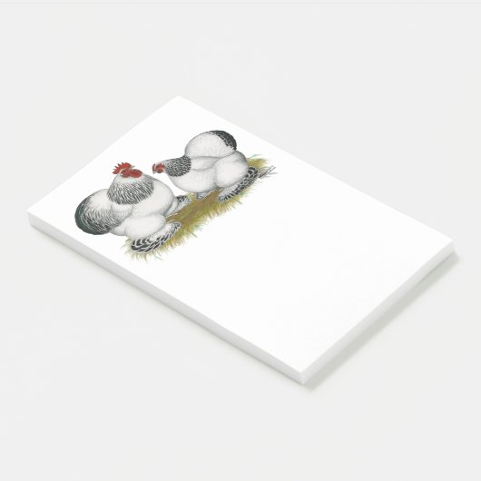 Cochin Columbian Bantams Post-it® Notes (Schuin)