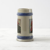 Cochin:  Decoratieve roestkop Bierpul (Center)