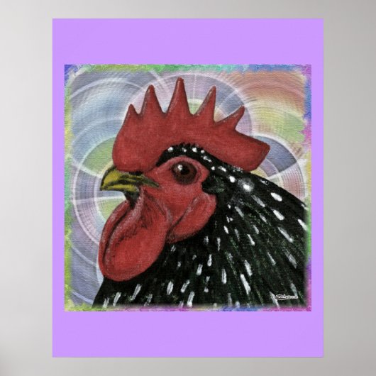 Cochin: Decoratieve roestkop Poster (Voorkant)