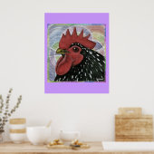 Cochin: Decoratieve roestkop Poster (Keuken)