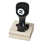 Cochin: gebotteld rooster rubberstempel (Stempel)
