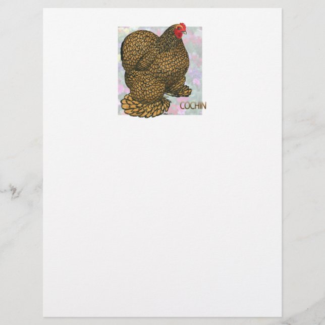Cochin: Goudlaced Hen (Voorkant)