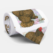 Cochin: Goudlaced Hen Stropdas (Opgerold)