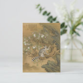Cochin Lemur Fine Art Briefkaart (Staand voorkant)