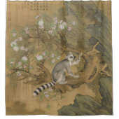 Cochin Lemur Fine Art Douchegordijn (Voorkant)