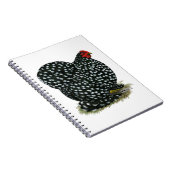 Cochin Mottled Hen Notitieboek (Rechterzijde)